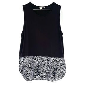 MICHAEL Michael Kors Animal Print Tank Top Blouse